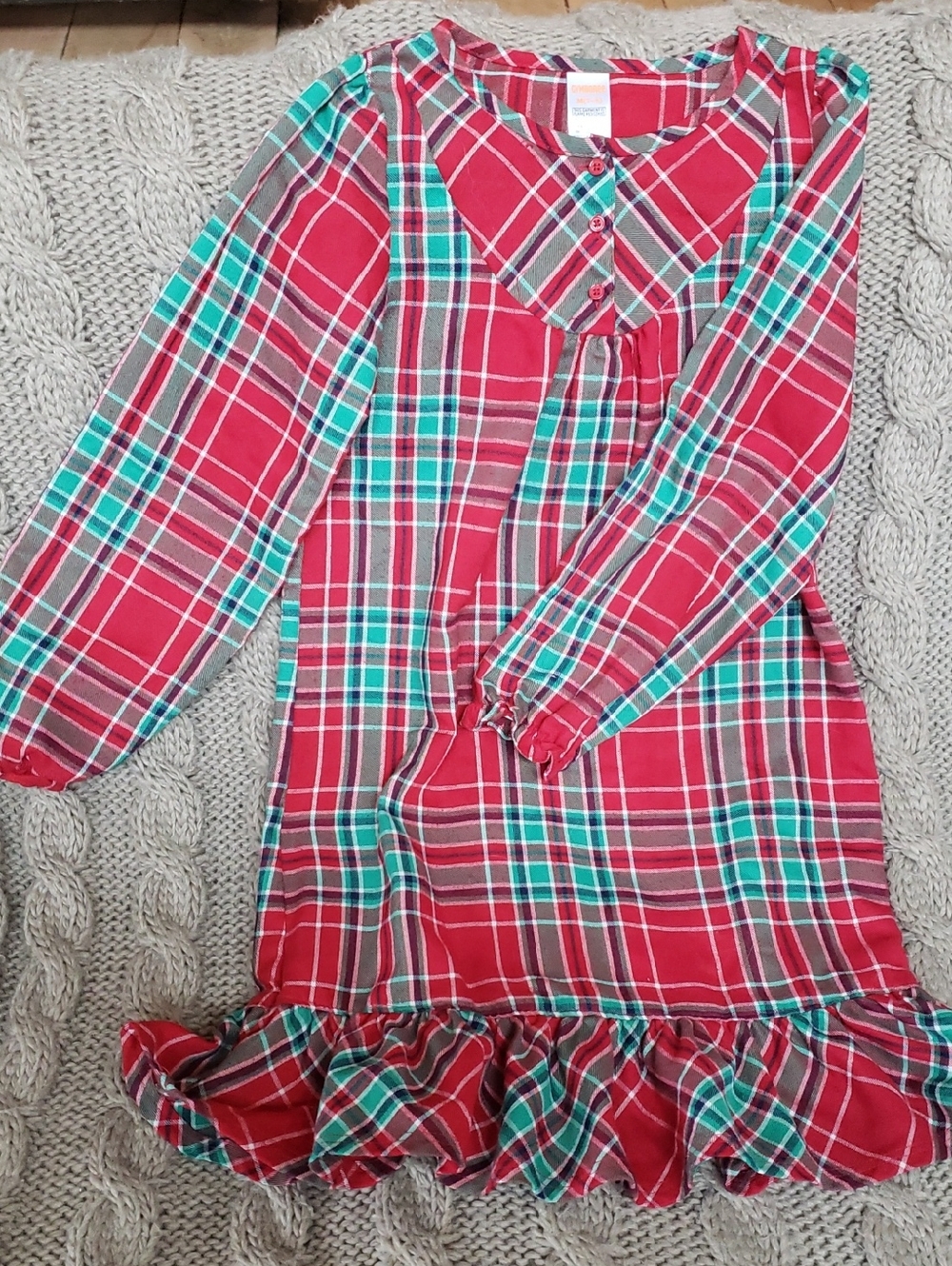 Plaid Christmas Dress